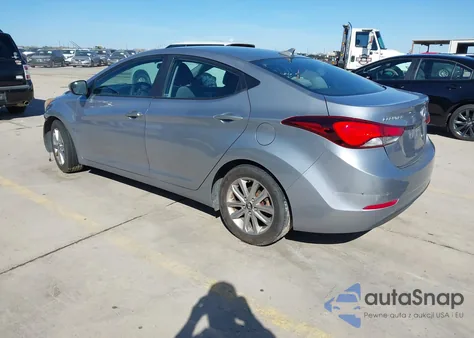 2015 Hyundai Elantra Se z USA, uszkodzony, nr VIN 5NPDH4AE0FH632861